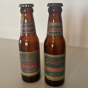 Vintage Blatz Beer salt and pepper shakers